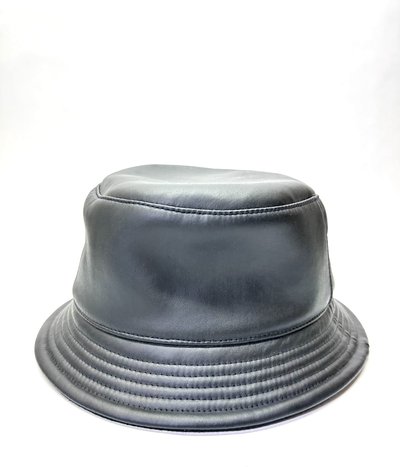 Панама, Экокожа, цвет черный 8912-1