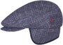Кепка LF Shelton, ткань (шерсть), цвет серый, клетка 011-33