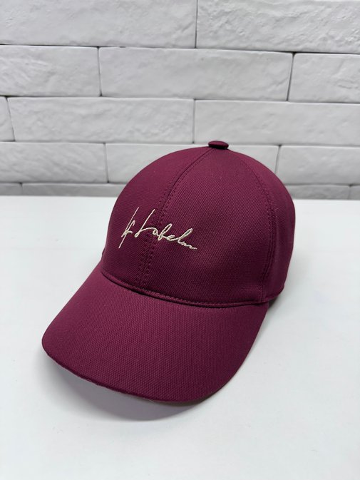 Бейсболка, хлопок, цвет бордовый 079-150