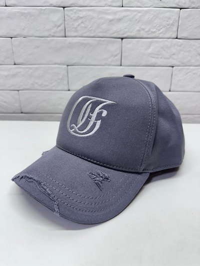 Бейсболка, хлопок, цвет серый 2077-22