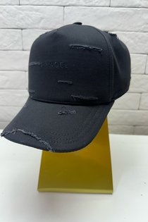 Бейсболка, хлопок, цвет черный